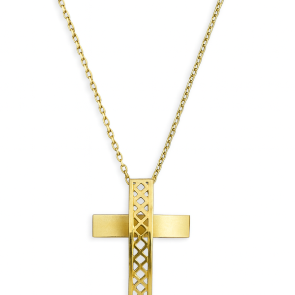 Gargantilha Cruz Cartier