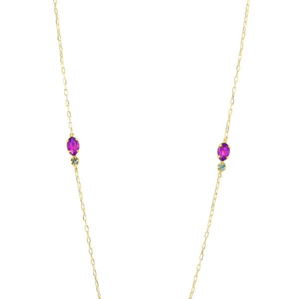 Gargantilha Pedras Naturais