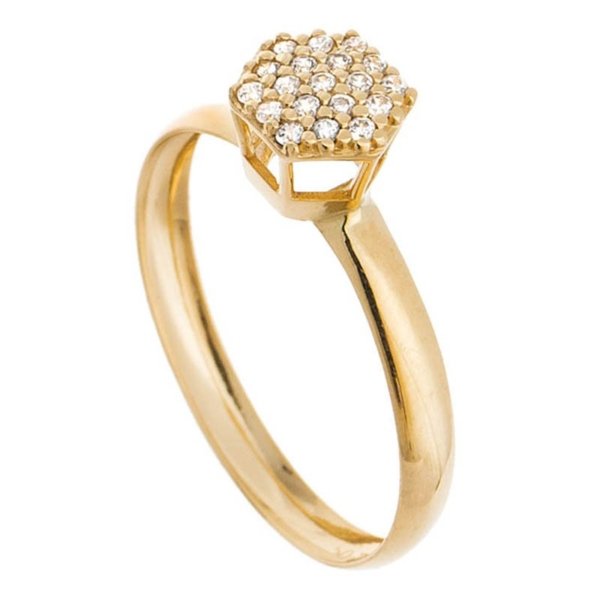 Anel Chuveiro Sextavado