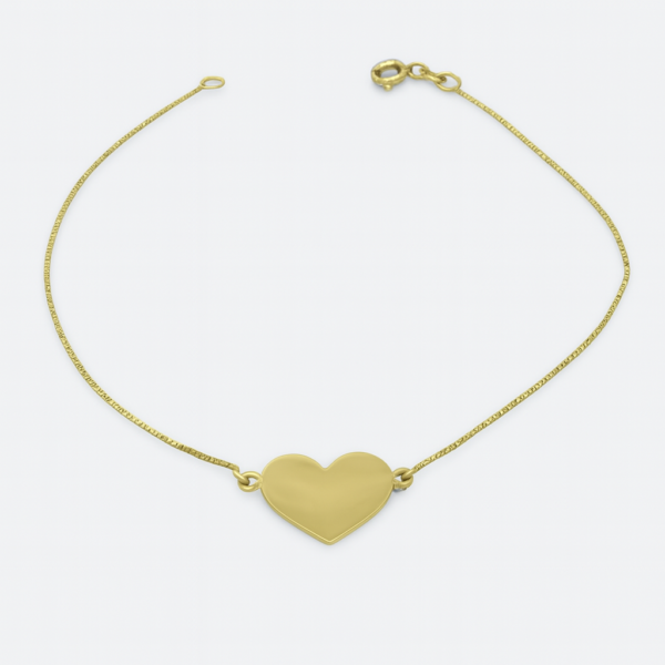 Pulseira Veneziana com Coração