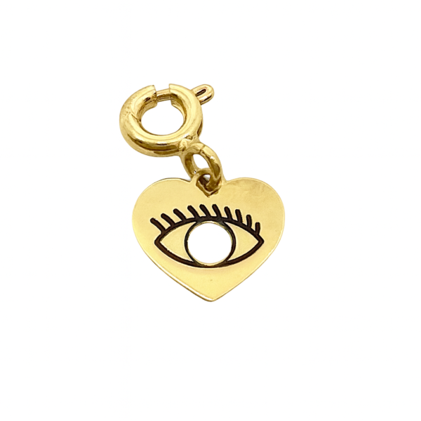 Pingente Olho Coração