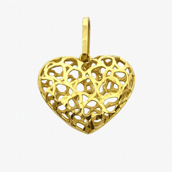 Coração Duplo Diamantado