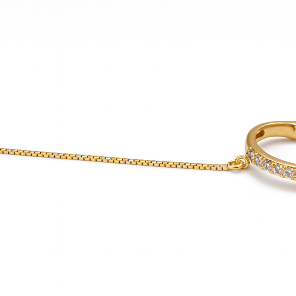 Piercing Argola com Veneziana e Pedras