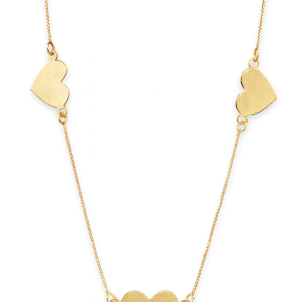 Gargantilha Veneziana Corações