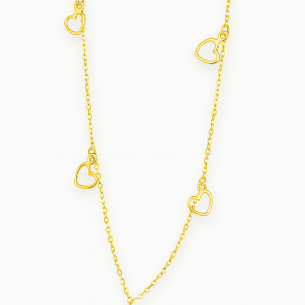 Gargantilha Corações