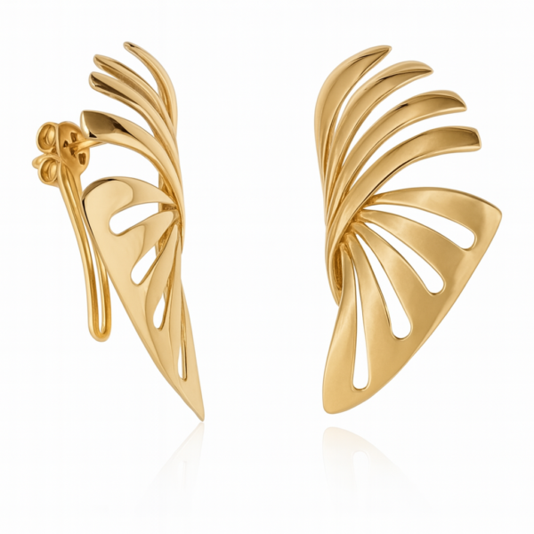 Brinco Folha Amarelo