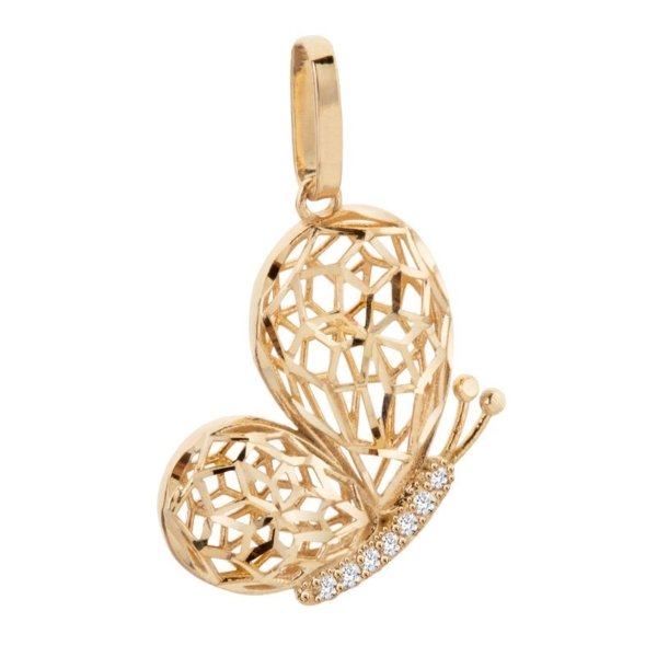 Pingente Libélula com Pedras