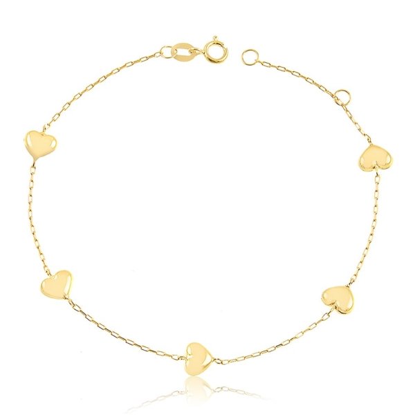 Pulseira Cartier com Corações