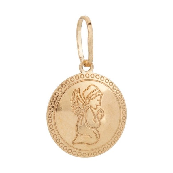 Pingente Medalha Anjo