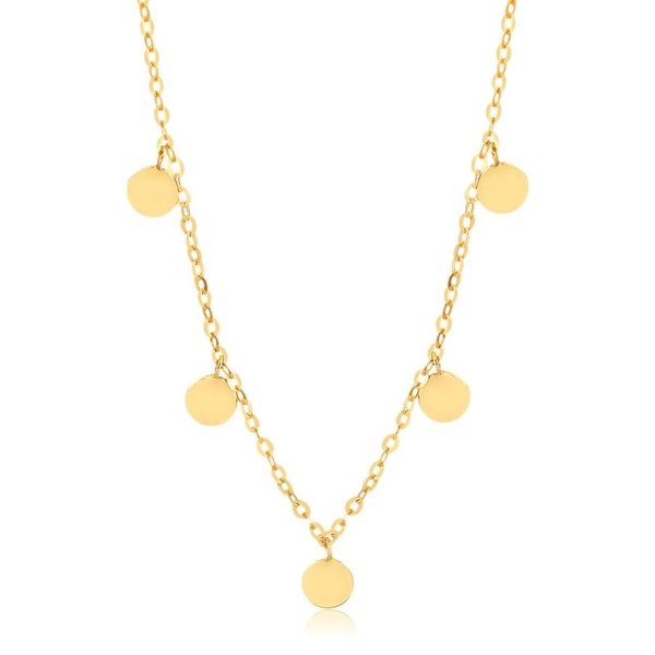 Gargantilha Cadeado Círculos