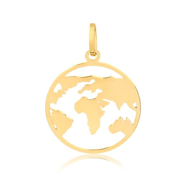 Pingente Mapa Mundo